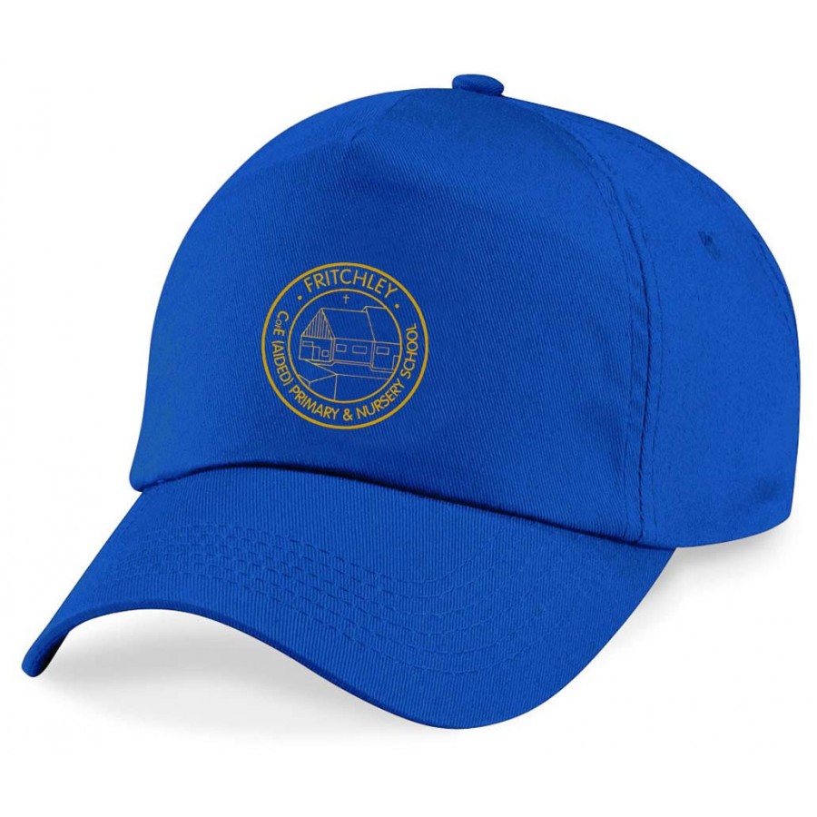 Blue hot sale cap school